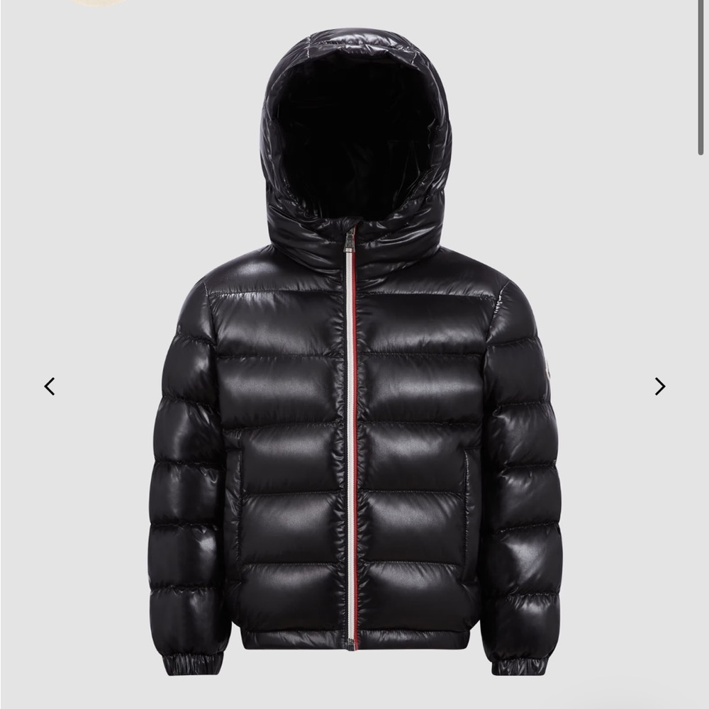 Moncler 
New Aubert hooded down jacket